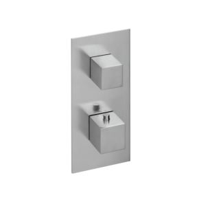 Herzbach Logic XL Herzbach Universal module thermostat Universal , tableau de bord carré, Inox brossé