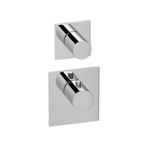 Herzbach jeu de finition Logic XL 11.521015. 2000 .01 module de thermostat Universal , 2 Universal tableau de bord carrés Universal chrome