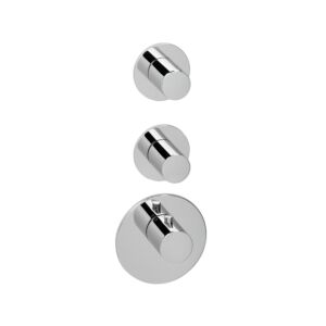 Herzbach jeu de finition Logic XL 11.522010. 2000 .01 module de thermostat Universal , 3 Universal tableau de bord ronds Universal chrome