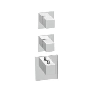 Herzbach Logic XL Herzbach Universal module thermostat Universal , 3 Universal carrés Universal chrome