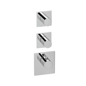 Herzbach jeu de finition Logic XL 11.522015. 2000 .01 module de thermostat Universal , 3 Universal tableau de bord carrés Universal chrome