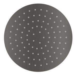 Herzbach LIVING SPA Slim-Regenbrause 11.600200.1.40 Ø200 mm, Schwarz Stahl