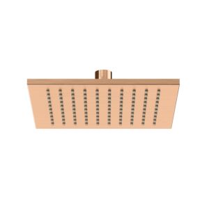 Herzbach LIVING SPA Slim-Regenbrause 11.600200.2.39 200x200 mm, Kupfer Stahl