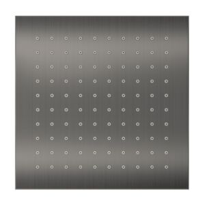 Herzbach LIVING SPA Slim-Regenbrause 11.600200.2.40 200x20 0mm, Schwarz Stahl