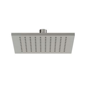 Herzbach LIVING SPA Slim Rain Shower 11.600200.2.40 200x200mm, Black Steel