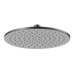 Douche de pluie Herzbach LIVING SPA Slim 11.600250.1.40 Ø 250 mm, acier noir