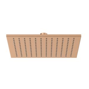 Herzbach LIVING SPA Slim-Regenbrause 11.600250.2.39 250x250 mm, Kupfer Stahl