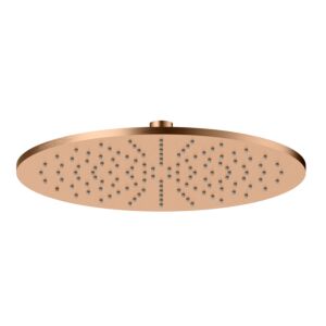 Douche de pluie Herzbach LIVING SPA Slim 11.600300.1.39 Ø 300 mm, acier cuivré