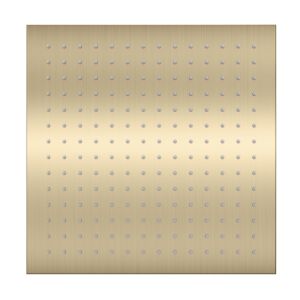 Herzbach LIVING SPA Slim-Regenbrause 11.600300.2.41 300x300 mm, Messing Stahl
