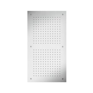 Herzbach Living Spa colored light rain shower 11.600395.3.01 700x380mm, rain, polished stainless steel