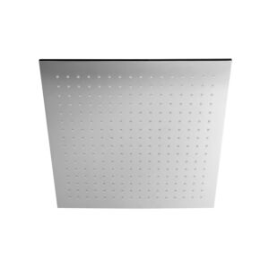 Herzbach Living Spa Kopfbrause 11600400201 chrom, 400 x 400 mm, Slim 8 mm, Clean-Effekt