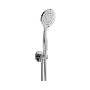 Herzbach Living Spa set de baignoire 11.620224.4.01 chrome, avec support de cône, coude de raccordement de douche, 2000 .600mm, rond