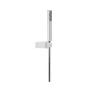 Herzbach Living Spa Brauseset 11630221101 chrom, mit Stabhandbrause ABS eckig