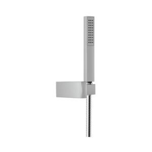 Herzbach Living Spa baignoire match0 11.630422. 2000 chrome, avec support de cône, 2000 douche match2 .250mm, carré