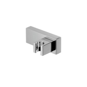 Herzbach Living Spa Brausehalter 11647100201 chrom, eckig, ABS, Neigungswinkel verstellbar