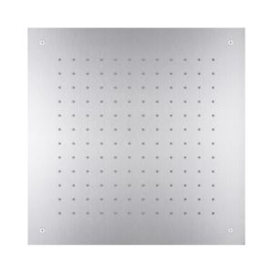 Herzbach Living Spa iX Regenbrause 11650000209  edelstahl gebürstet, 50 x 50 cm, Deckeneinbau