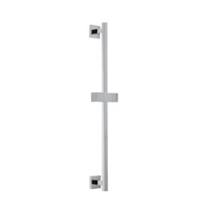 Herzbach Living Spa Brausestange 11660160201 chrom, 60 cm, eckig, mit Konusgleiter