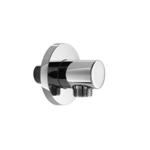 Herzbach Living Spa shower connection elbow 11.685100.1.01 chrome