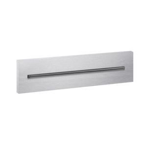 Herzbach Living Spa iX surge outlet 11.696000. 2000 .09 Stainless Steel brushed, for flush mounting