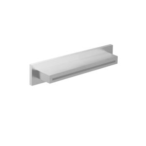 Herzbach Living Spa iX surge outlet 11.697000. 2000 .09 Stainless Steel brushed, for wall surface mounting