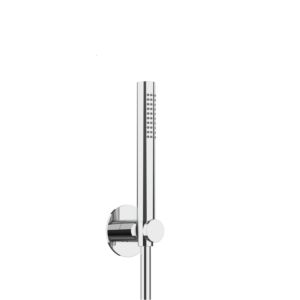 Herzbach LIVING SPA set de baignoire support 70 rond 11.914000.1.01 douchette 1250mm chrome