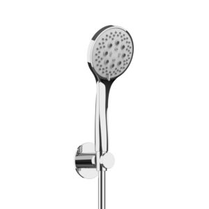 Herzbach LIVING SPA set de baignoire support 70 rond 11.914200.1.01 douchette 100mm multi 1250mm chrome
