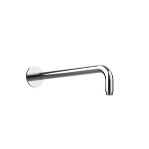 Herzbach LIVING SPA wall arm 350mm 70 11.960350.1.01 round angled chrome