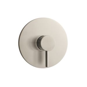 Herzbach Design iX Fertigmontageset 17.130555.1.09 für Unterputz-Brausearmatur, Edelstahl gebürstet