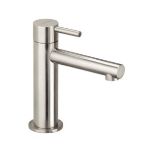 Herzbach Design iX Waschtischarmatur 17133210109 Edelstahl gebürstet, ohne Ablaufgarnitur