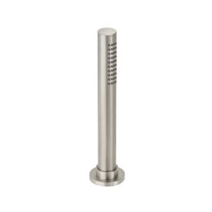 Herzbach Design iX Brausegarnitur 17225600109 Edelstahl gebürstet, Wannenrandmontage