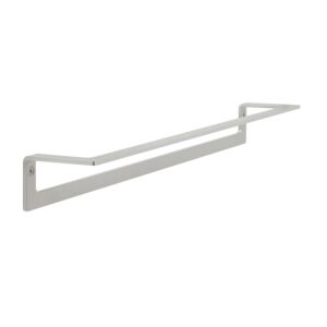 Herzbach Design iX Handtuchhalter 17.818000.1.09 Edelstahl gebürstet, Wandmontage, 450 mm