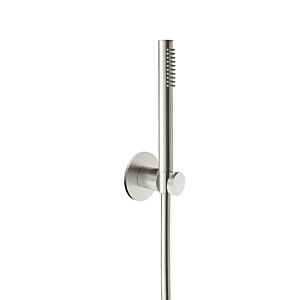 Herzbach Design iX Wannenset 17.914100.1.09 1600 mm, Rosette d= 70mm, mit Stabhandbrause, Edelstahl gebürstet