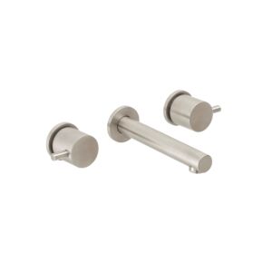 Herzbach Design iX Waschtischarmatur 17959050109 Edelstahl, Ausladung 16 cm, Unterputz Armatur