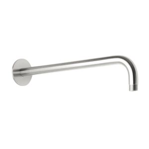 Herzbach bras de Living Spa iX match0 17960450109 Inox mat, 450 mm, raccordement mural