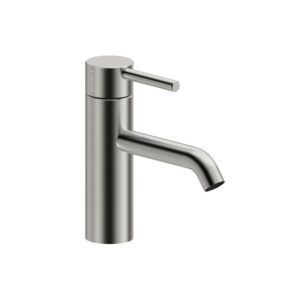 Herzbach DEEP iX basin mixer M-Size 130mm 18.023400.1.09 low pressure without waste stainless steel