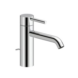 Herzbach DEEP Waschtischmischer M-Size 150mm 18.023710.2.01 mit Zug-Ablaufgarnitur Chrom