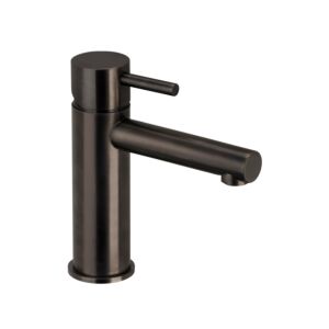 Herzbach Design iX PVD Waschtischarmatur 21133200140, Black Steel, ohne Ablaufgarnitur
