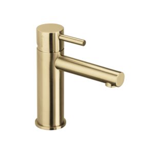 Herzbach Design iX PVD Waschtischarmatur 21133200141, Brass Steel, ohne Ablaufgarnitur