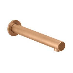 Herzbach Design iX PVD Wandauslauf 21142000139 Copper Steel, Ausladung 212mm