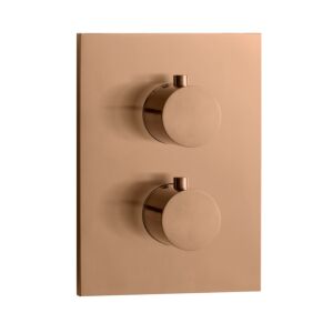 Herzbach Design iX PVD Thermostat 21.500550.2.39 Copper Steel, flush-mounted, for 1 consumer