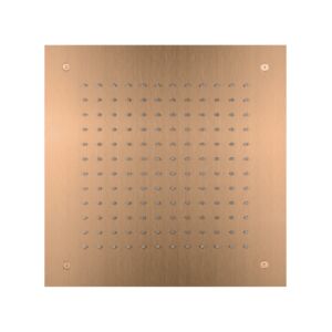 Herzbach Design iX PVD Regenbrause 21.638000.2.39 Copper Steel, 380x380mm, zum Deckeneinbau