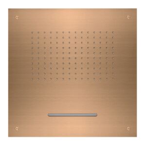 Herzbach Design iX PVD Regenbrause 21.650200.2.39 Copper Steel, 500x500mm, zum Deckeneinbau