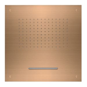 Herzbach Design iX PVD Regenbrause 21.650200.2.39 Copper Steel, 500x500mm, zum Deckeneinbau