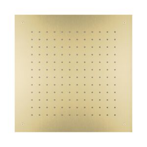 Herzbach Design iX PVD Regenbrause 21.655000.2.41 Deckeneinbau, 500x500mm, Brass Steel