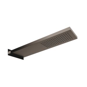 Herzbach Design iX PVD Regenbrause 21.661700.1.40 Black Steel, 537x165mm, Wandmontage