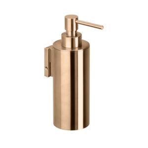 Herzbach Design iX PVD soap dispenser 21.811000. 2000 .39 Copper Steel, wall mounting, 200 ml