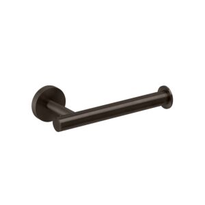 Herzbach Design iX PVD Papierrollenhalter 21.814000.1.40 Black Steel, ohne Deckel, Wandmontage