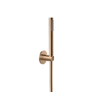 Herzbach Design iX PVD tub set 21.914000. 2000 .39 Copper Steel, with cone holder, shower 2000 match2 .250mm
