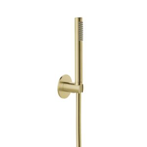 Herzbach Design iX PVD tub set 21.914100. 2000 .41 Brass Steel, with cone holder, shower 2000 match2 .600mm