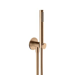 Herzbach Design iX PVD ensemble de baignoire 21.914500. 2000 .39 Cuivre Acier, 2000 douche intégré, flexible de douche match2 .600mm